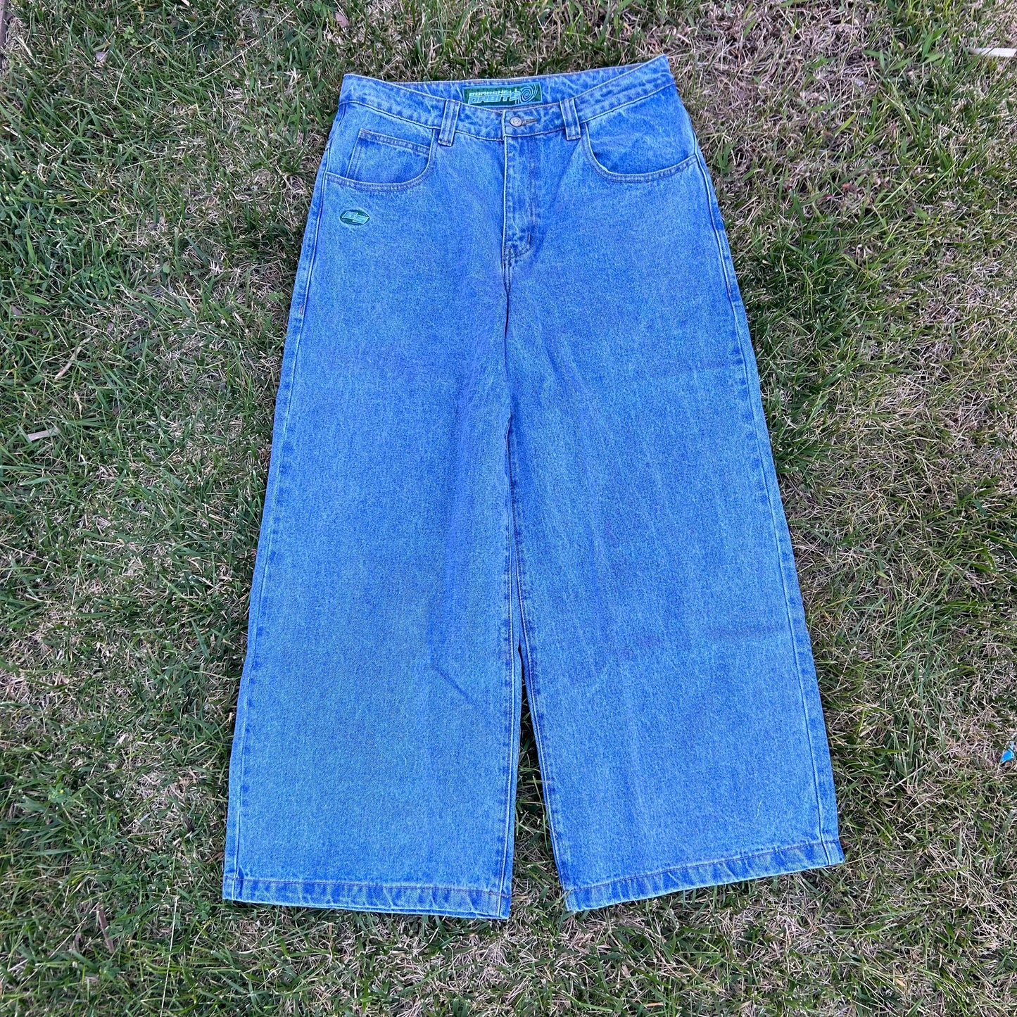 Bombshell Orbits (mid light wash)