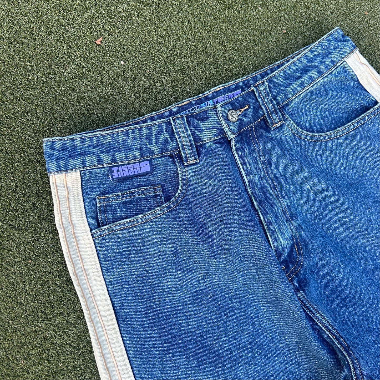 Shark Jorts (darkwash)