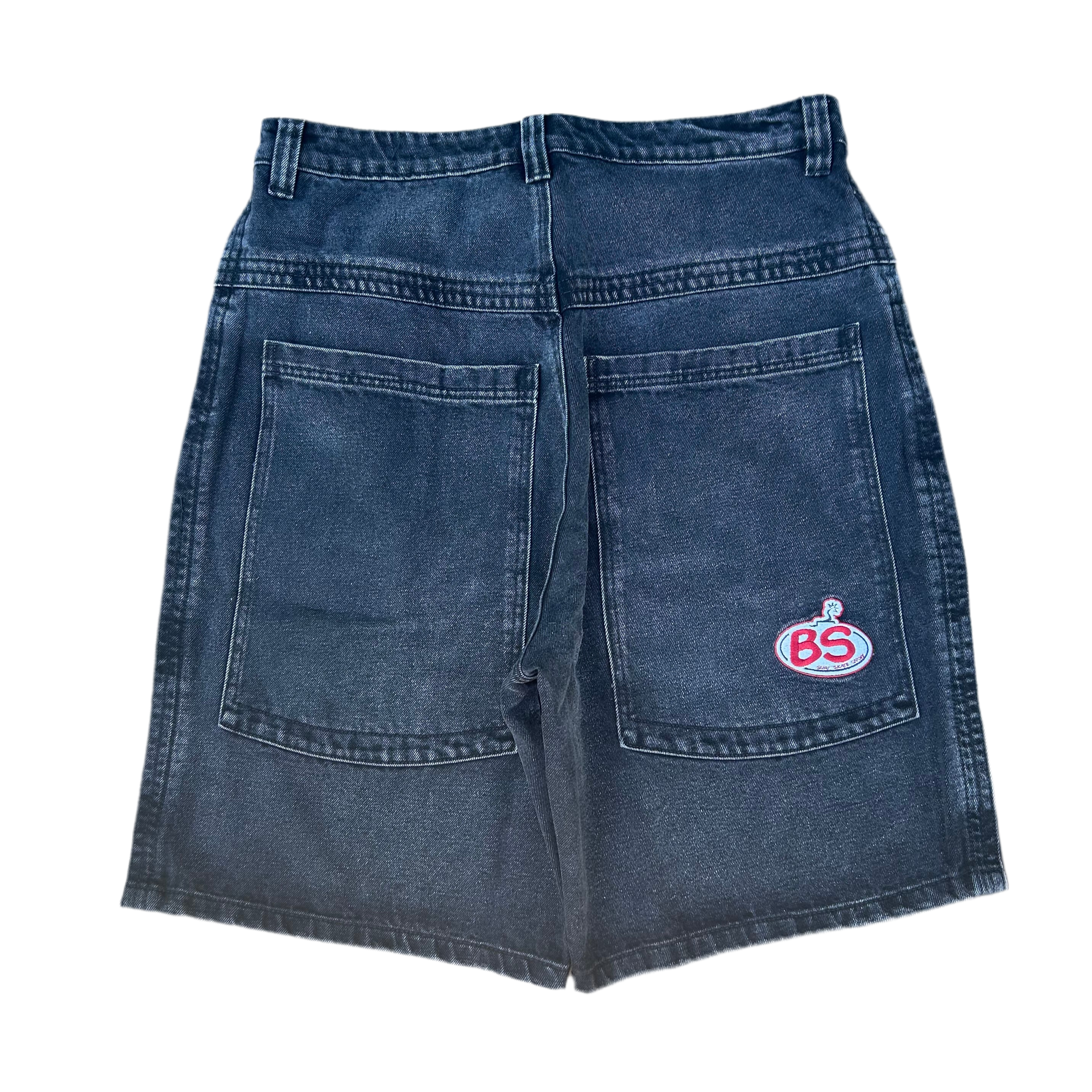 Big Bomb Jorts (black) – BOMBSHELL JEANS