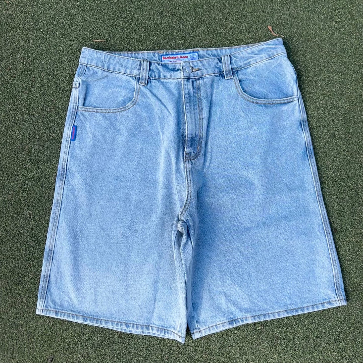 Bombshell V1 Jorts (Light Wash)