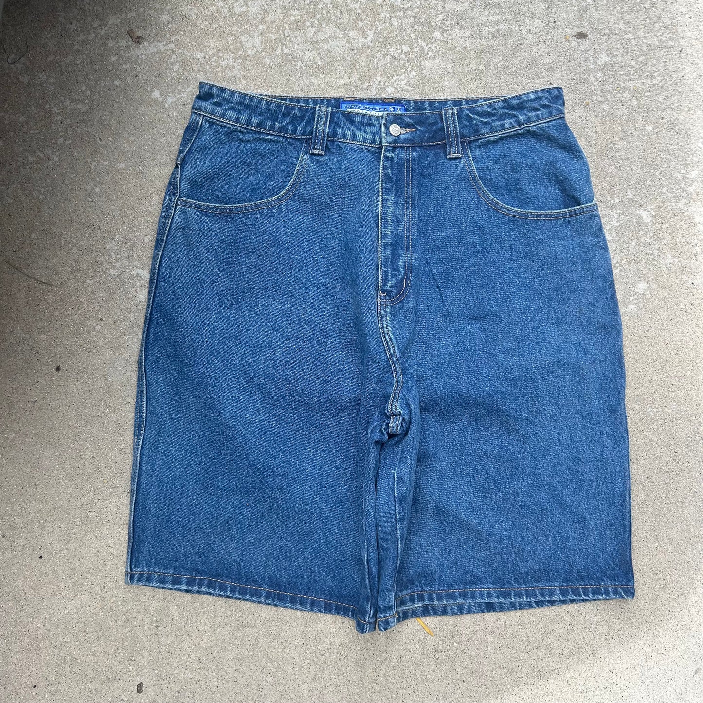 Bombshell Groms Jorts Dark Wash