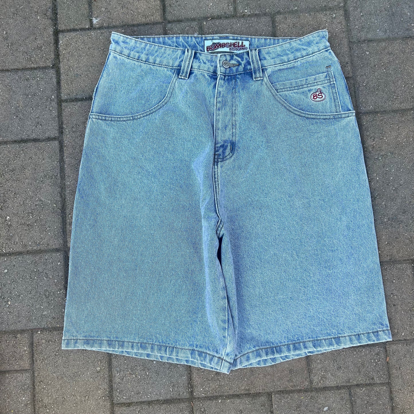 Big Bomb Jorts (light wash)
