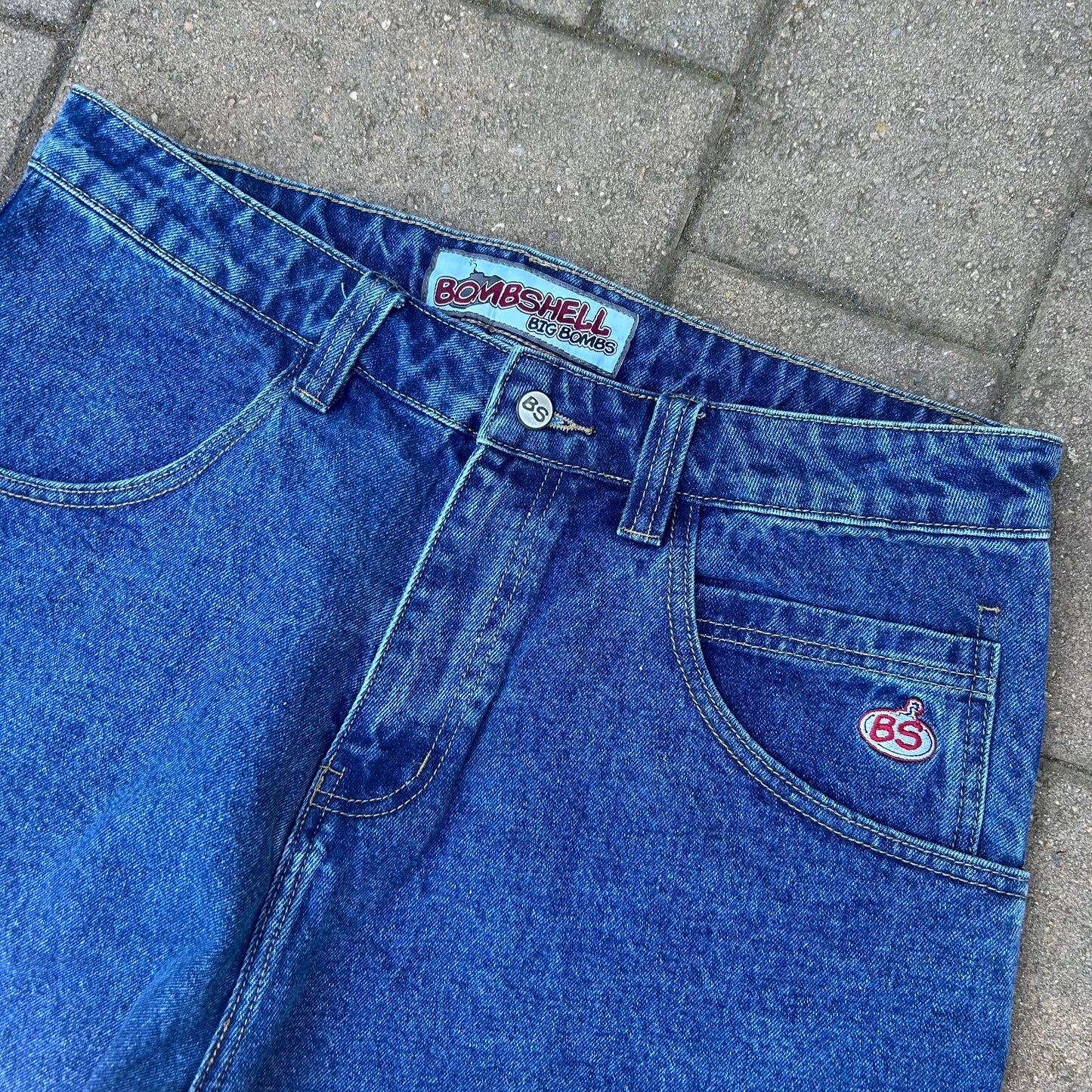 Big Bomb Jorts (dark wash)