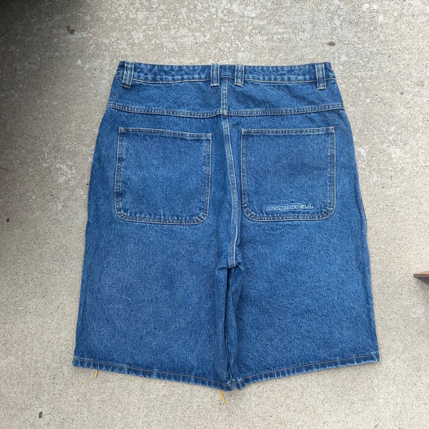 Bombshell Groms Jorts Dark Wash