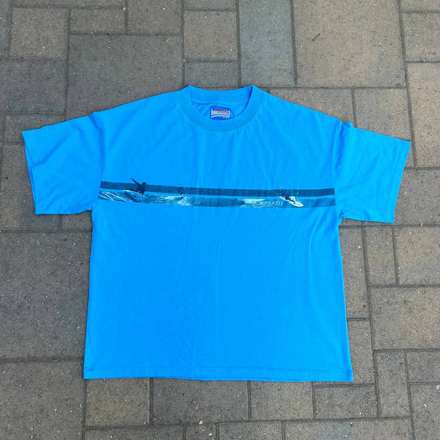 Sky Blue Surfer