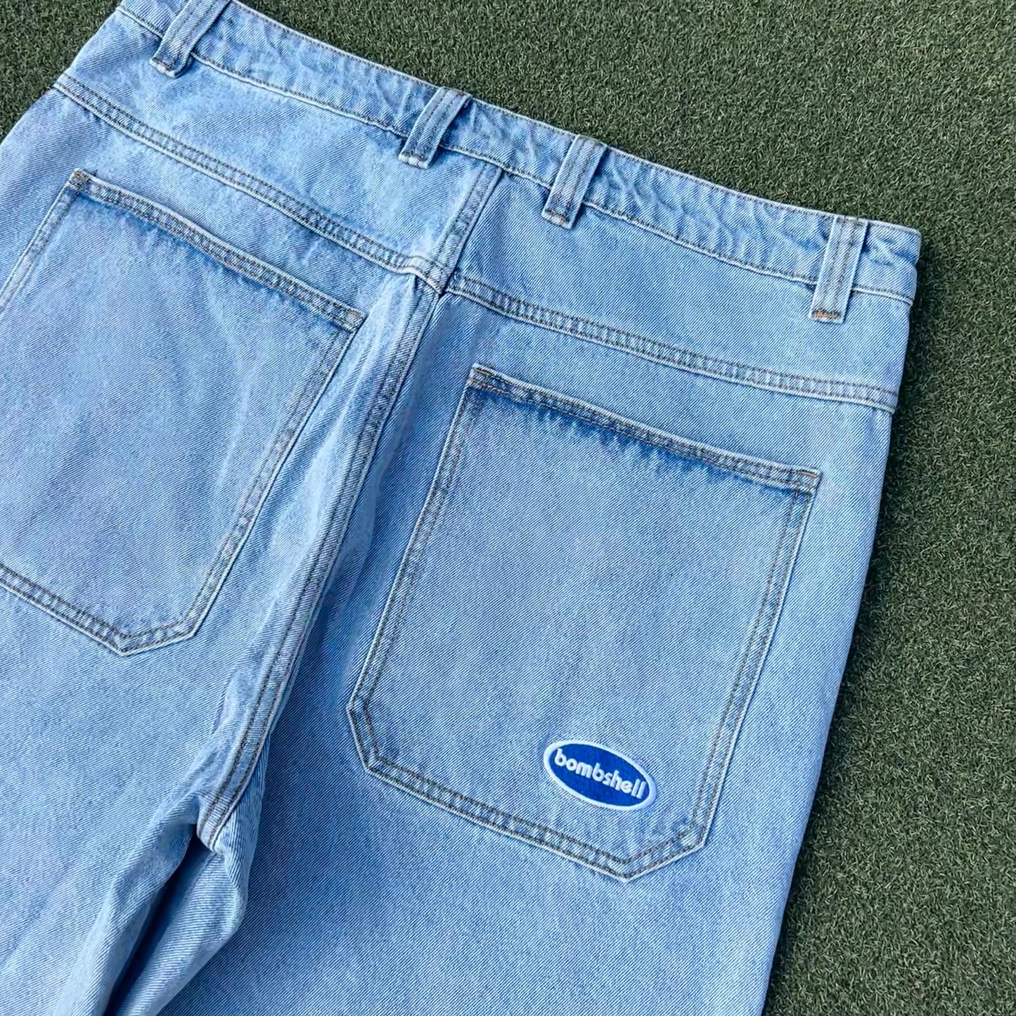 Bombshell V1 Jorts (Light Wash)