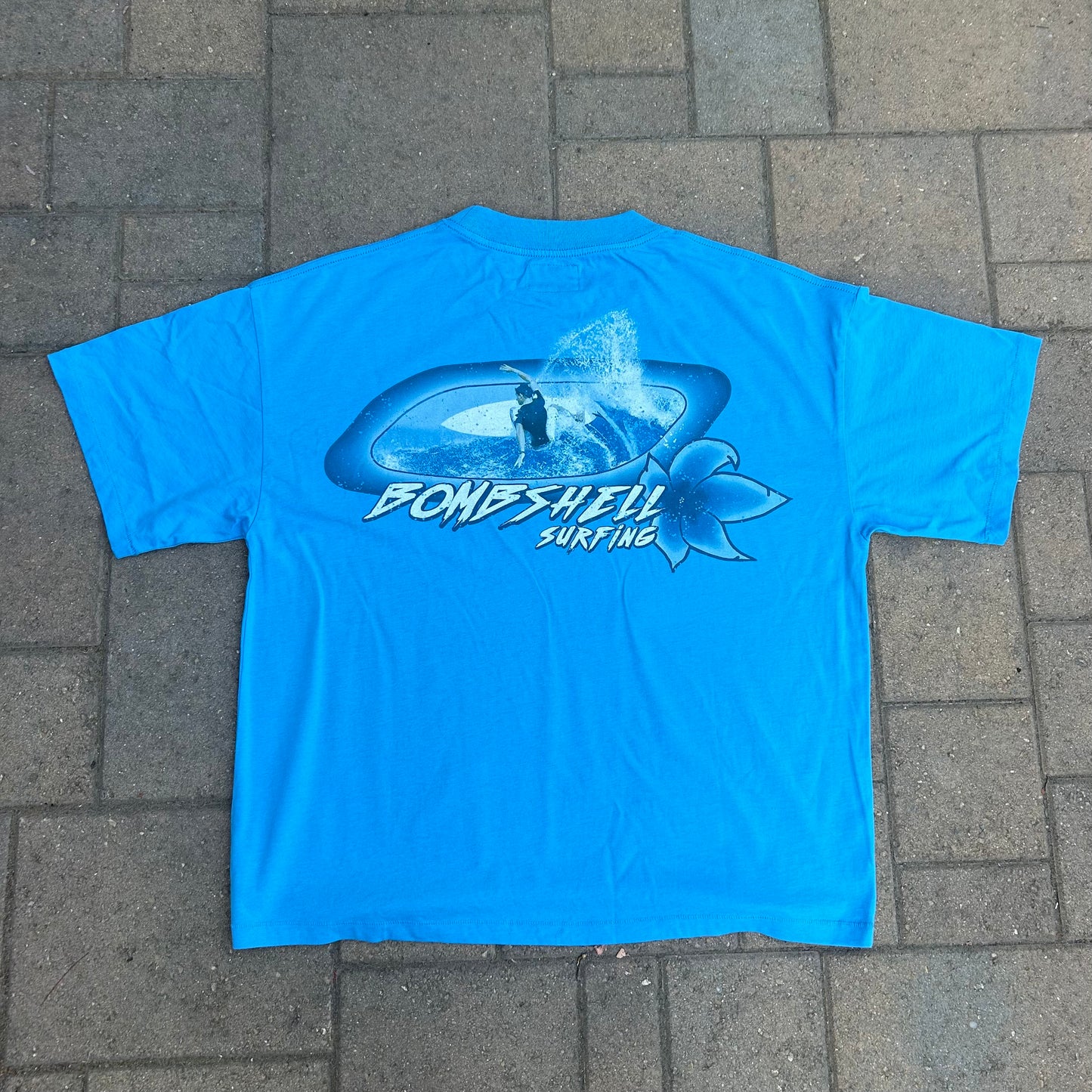 Sky Blue Surfer