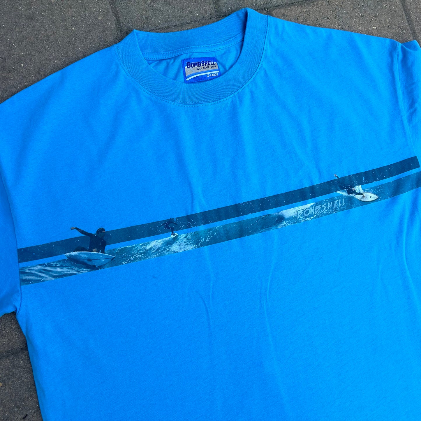 Sky Blue Surfer