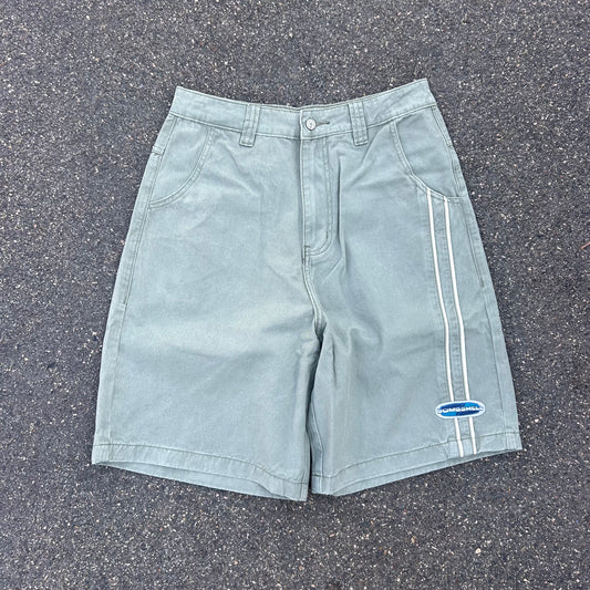 Double Stripes Shorts (Sage)