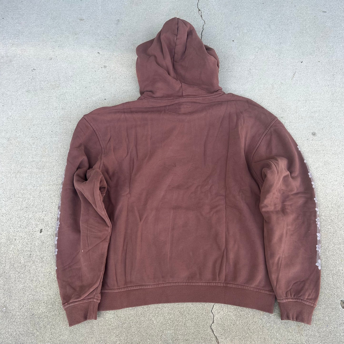 Flower Hoodie (brown)