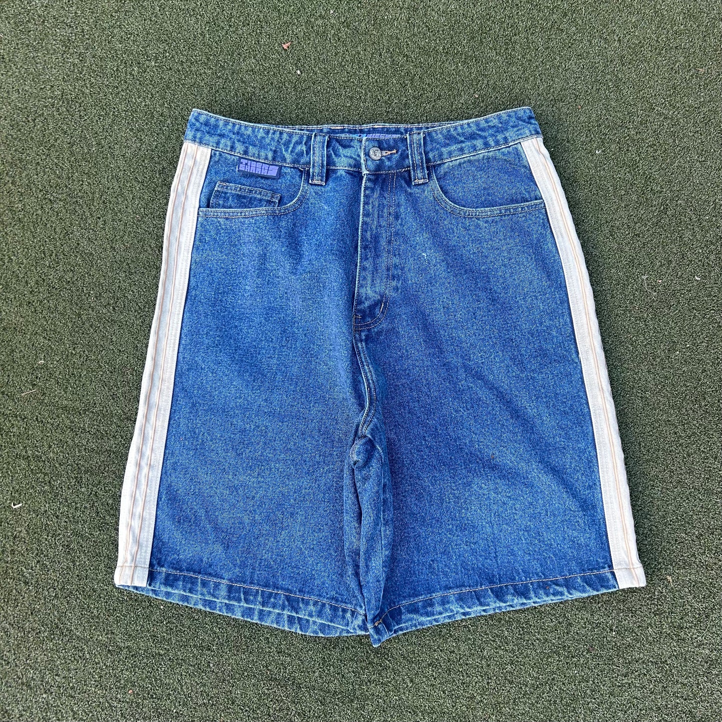 Shark Jorts (darkwash)