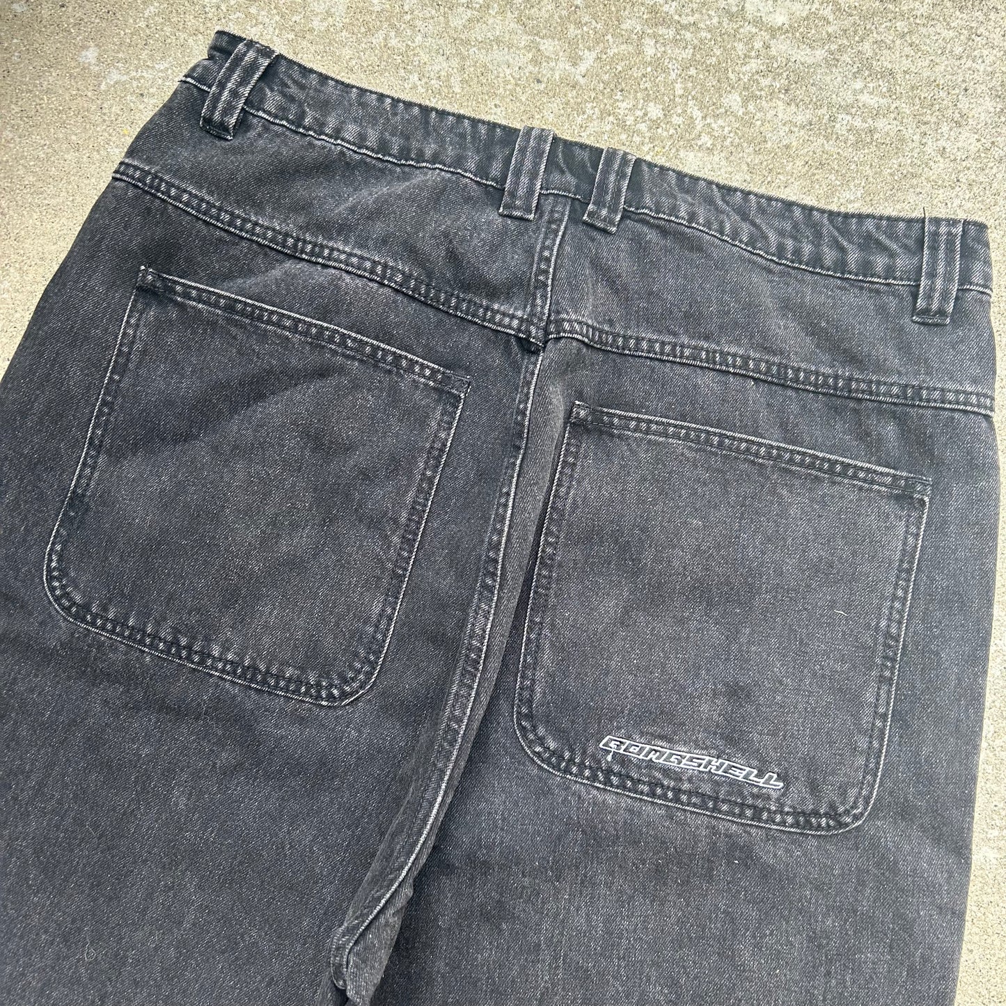 Bombshell Groms Jorts Black