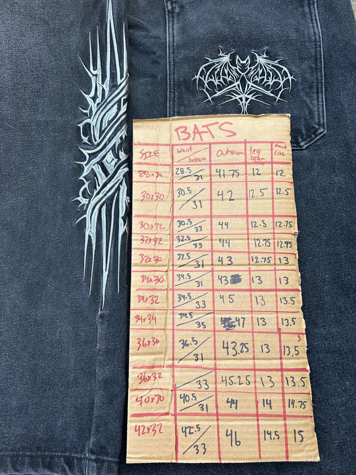 Bombshell Bats (light wash)