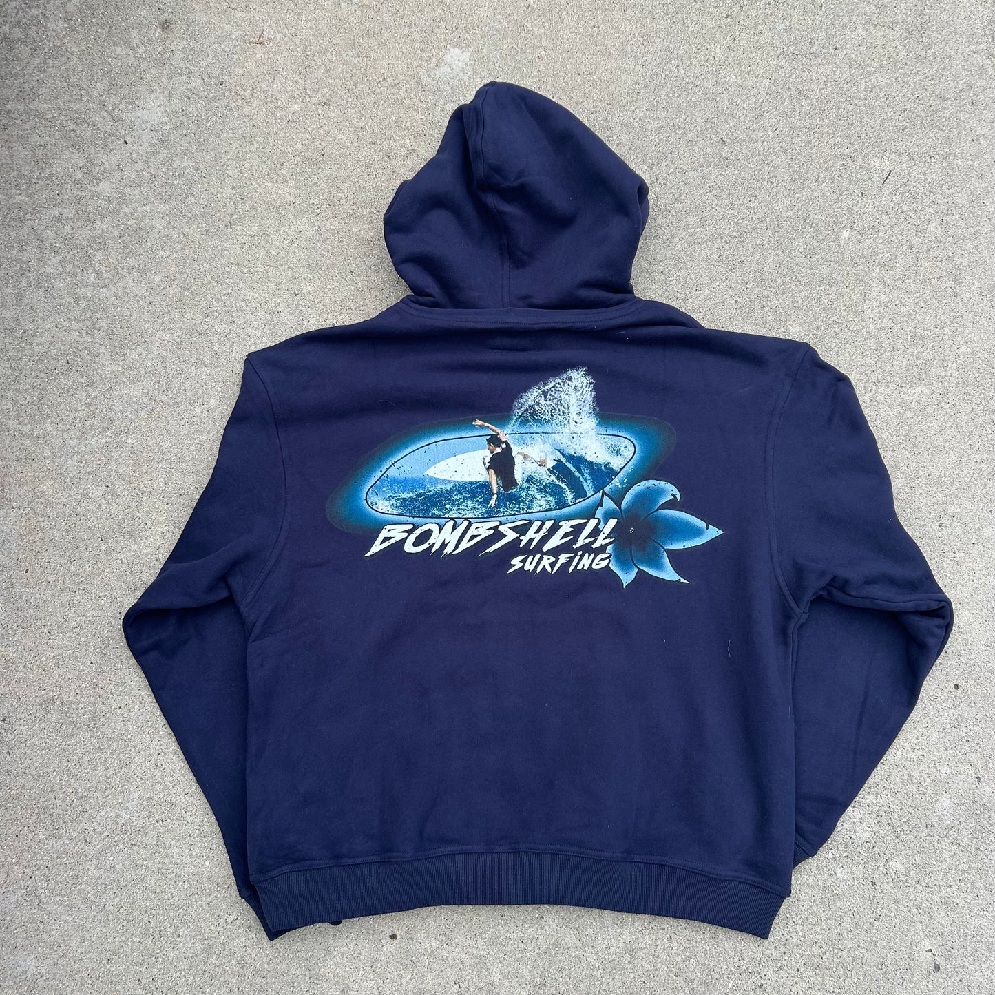 Surfer Hoodie #1 (navy)