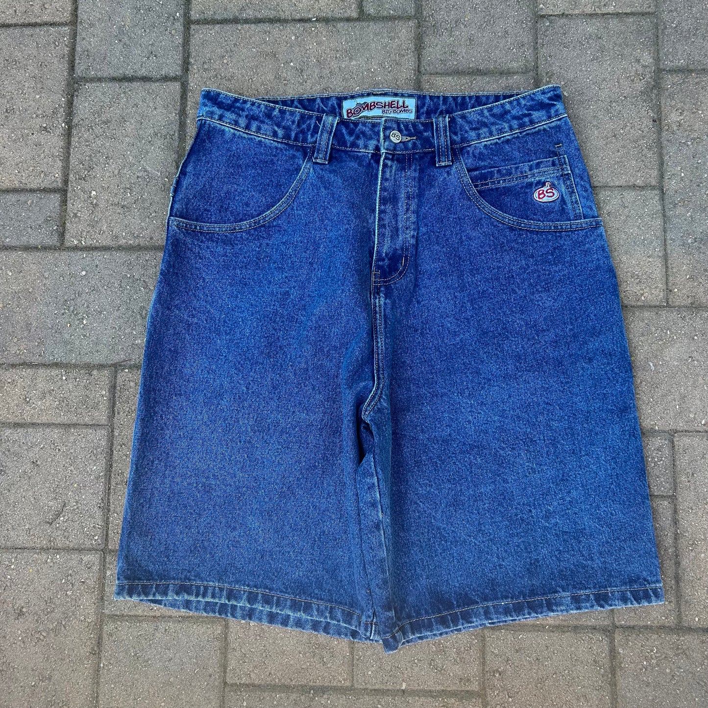 Big Bomb Jorts (dark wash)