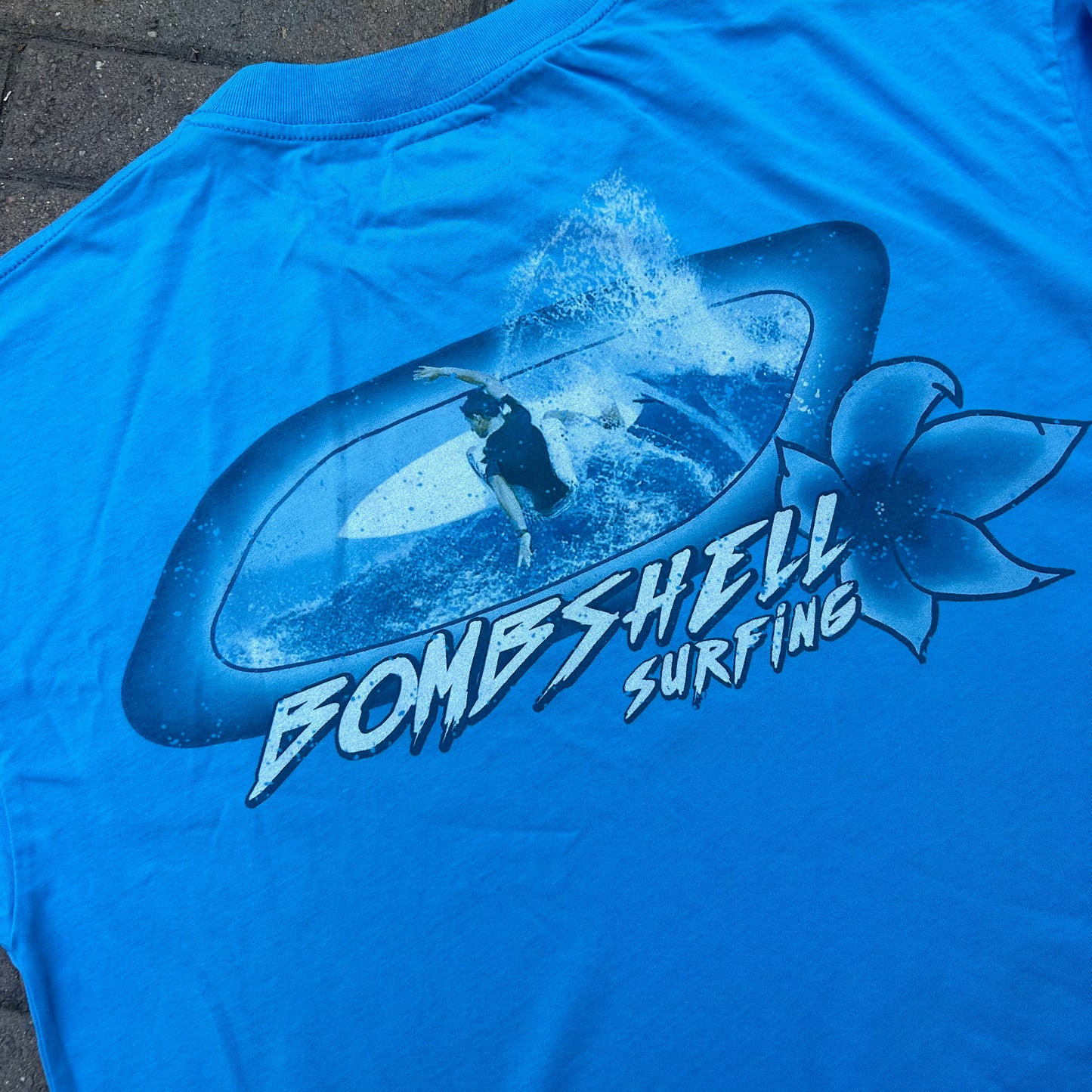 Sky Blue Surfer