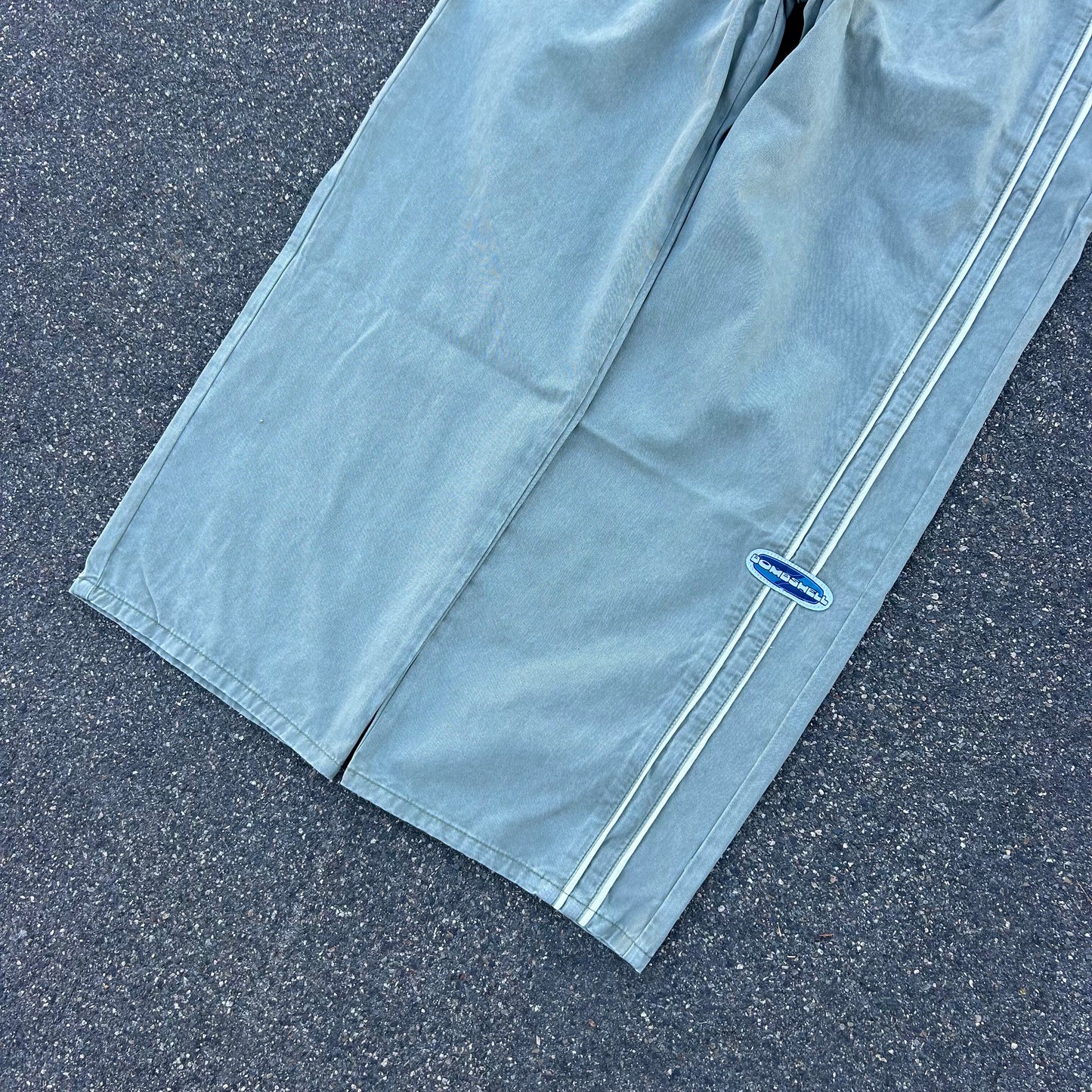 Double Stripes Pants (Sage)