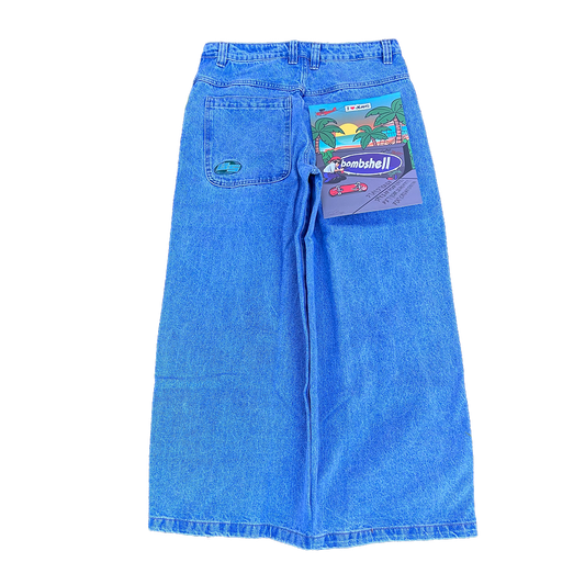 Bombshell Orbits (mid light wash)