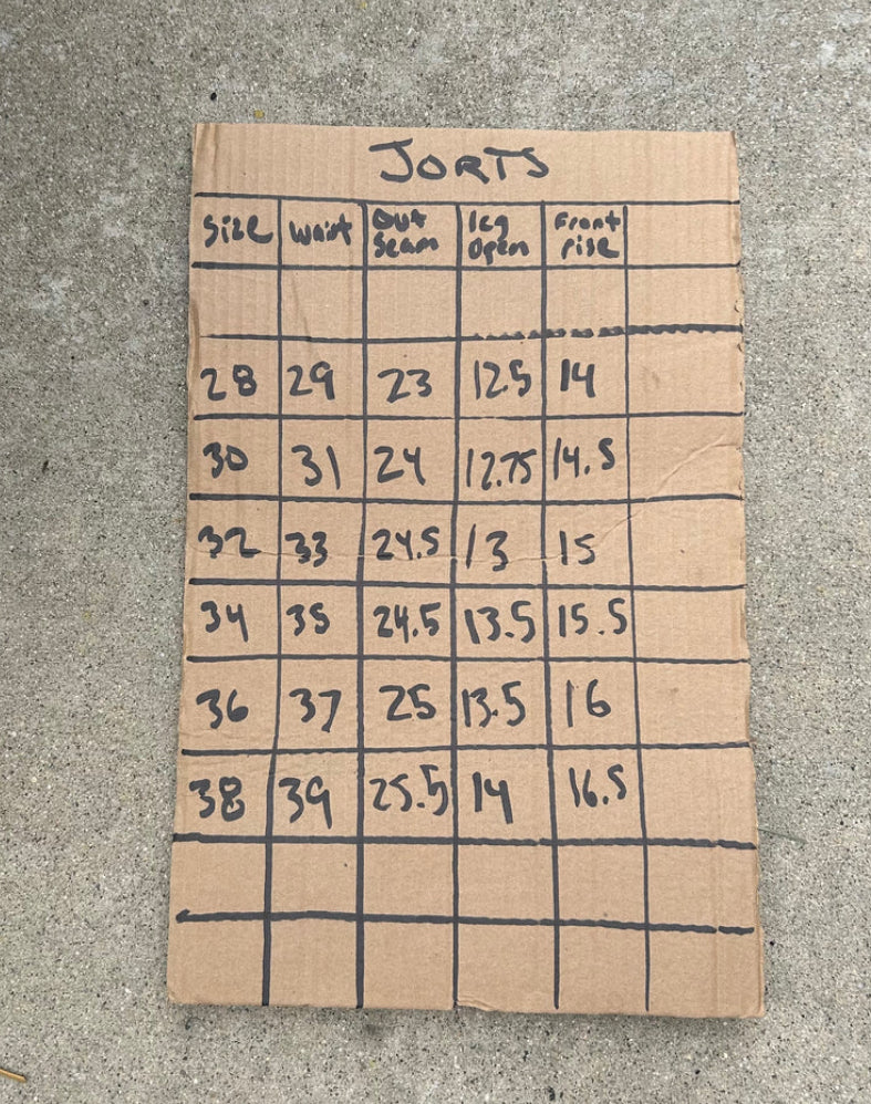 Bat Jorts (light wash)