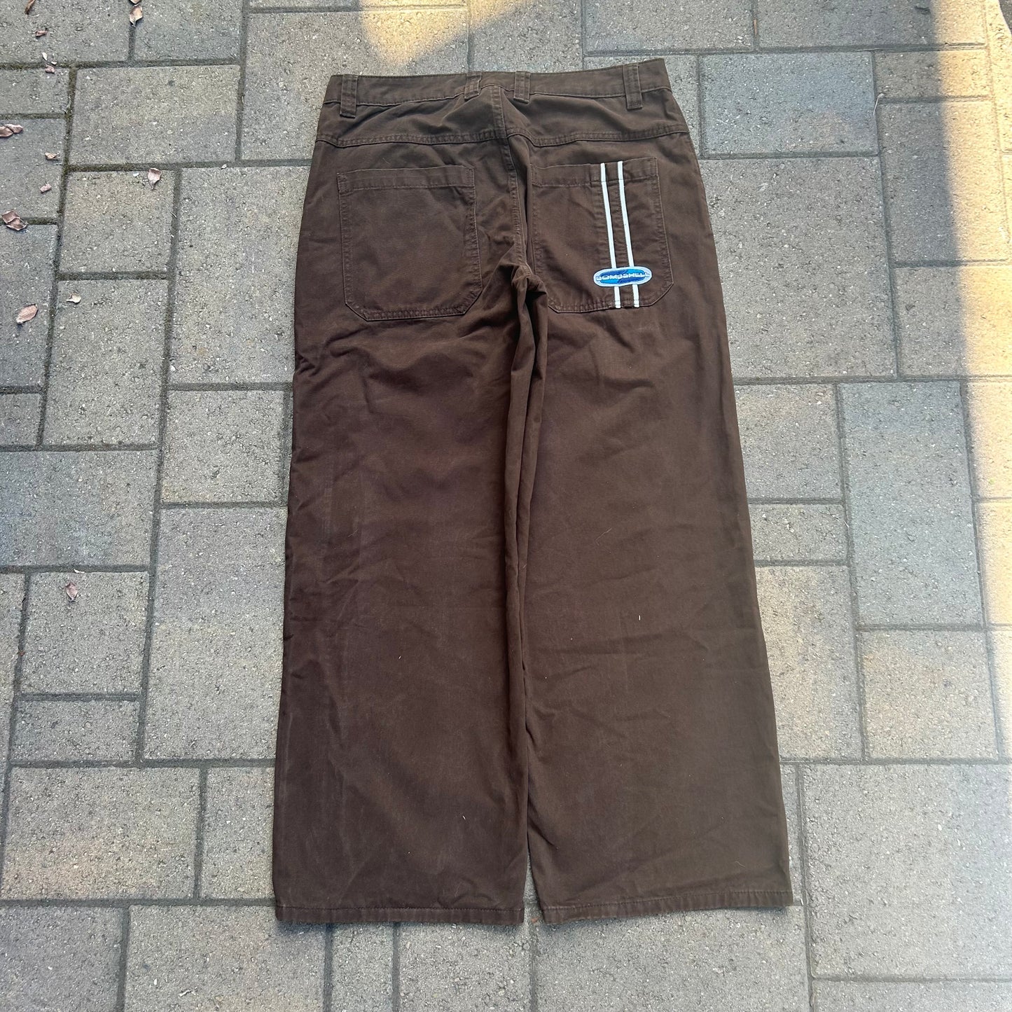 Double Stripes Pants (Brown)