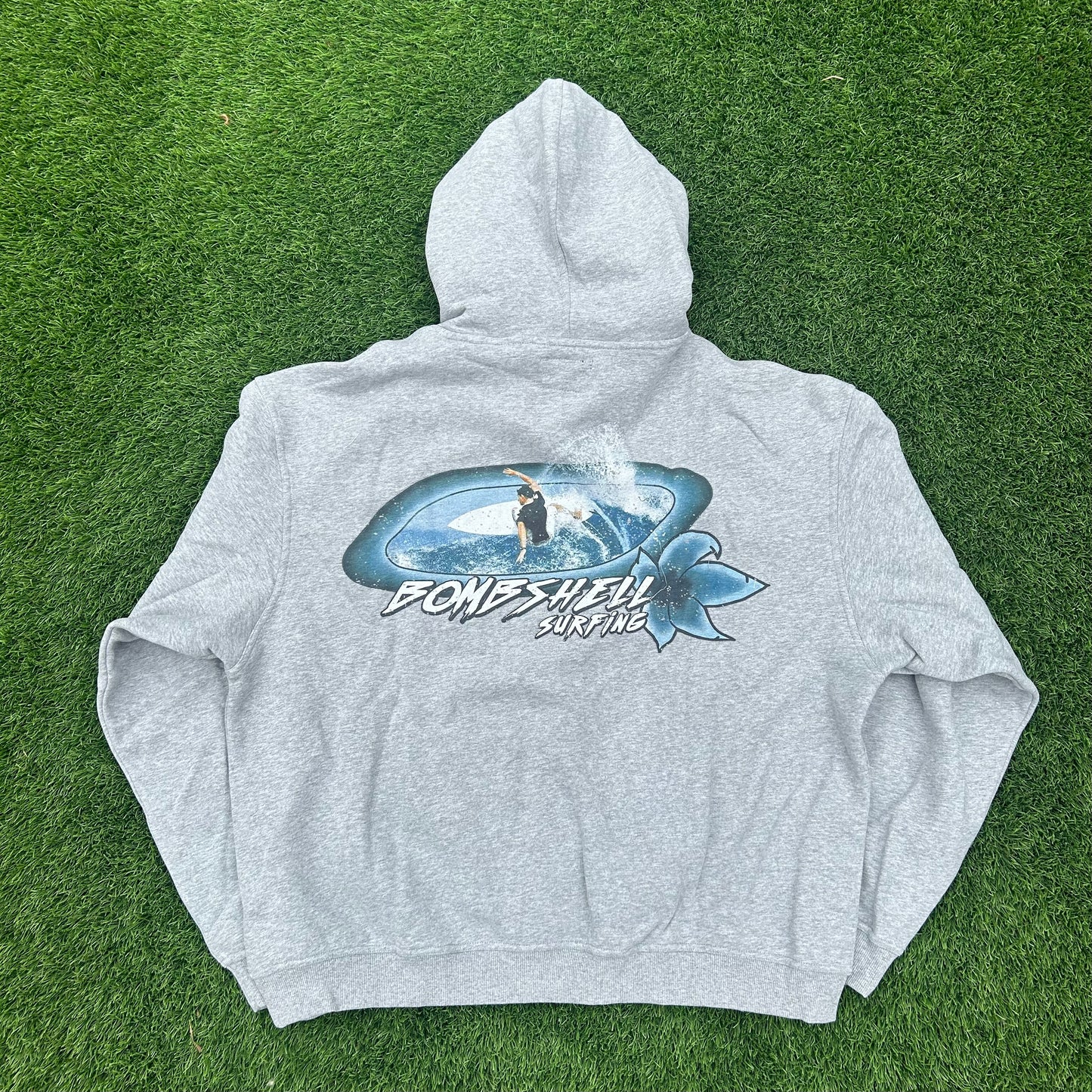 Surfer Hoodie #1 (grey) NOT RESTOCKING TIL CHRISTMAS :(