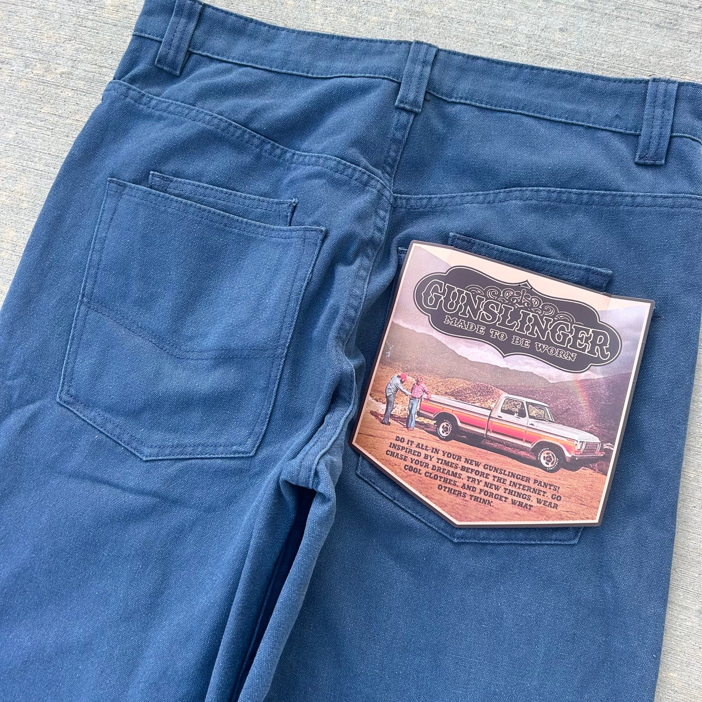 Gunslinger Bison (blue)