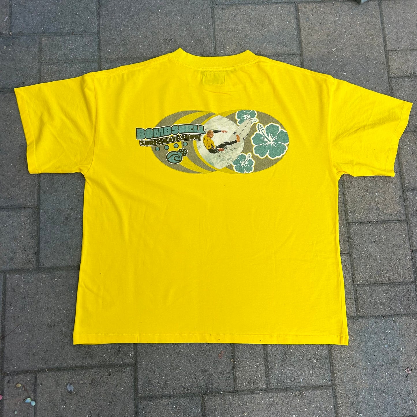 Yellow Shortboarder