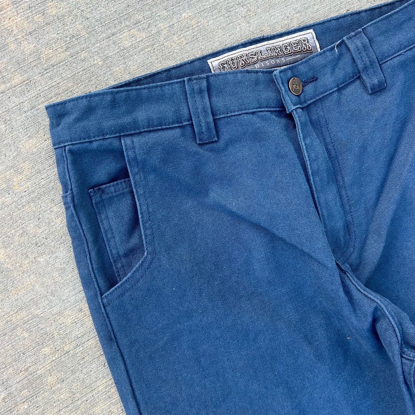 Gunslinger Bison (blue)