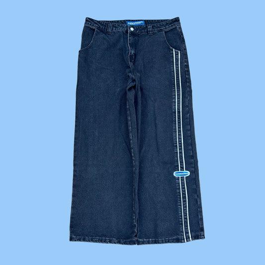 Double Stripes Pants (black)