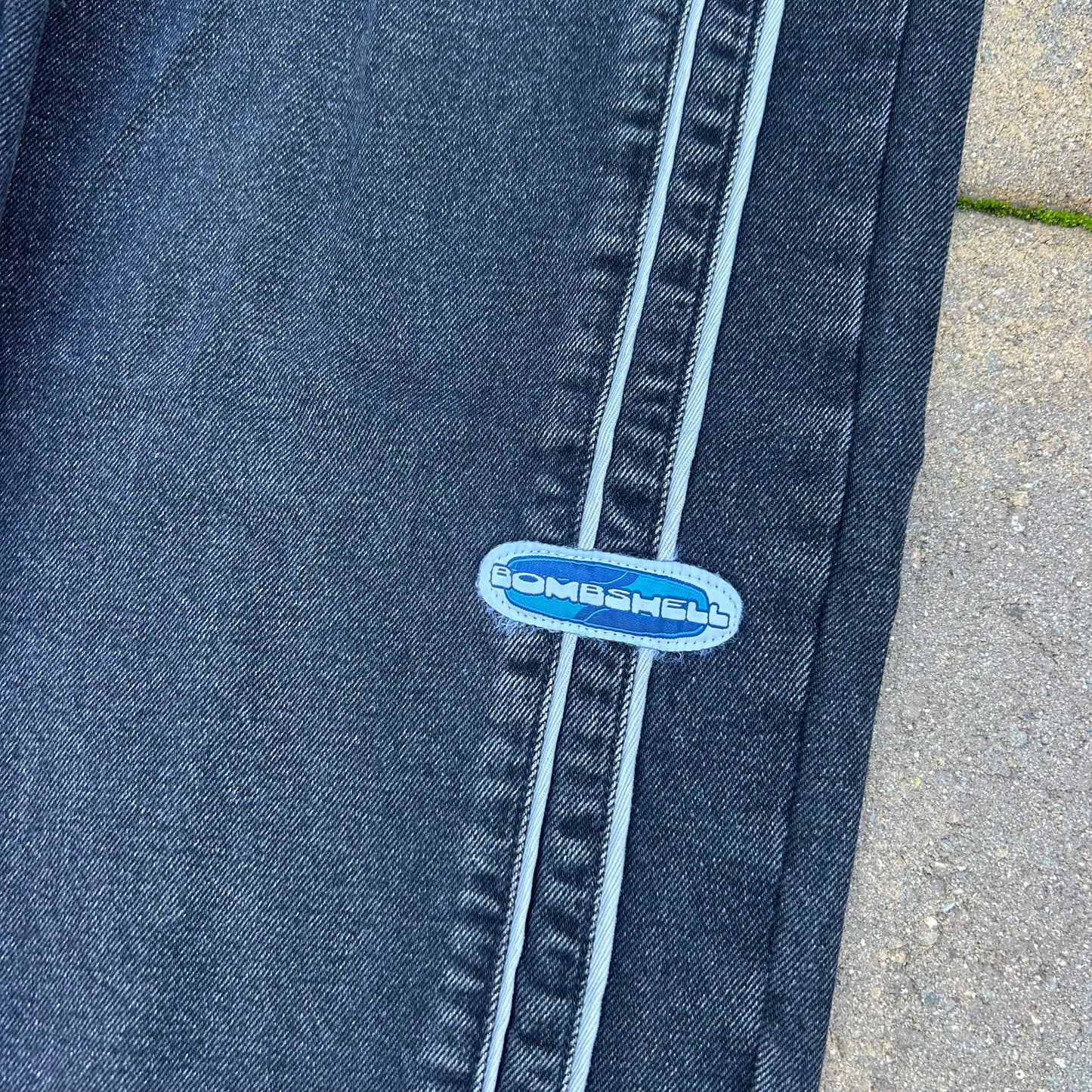 Double Stripes Pants (black)