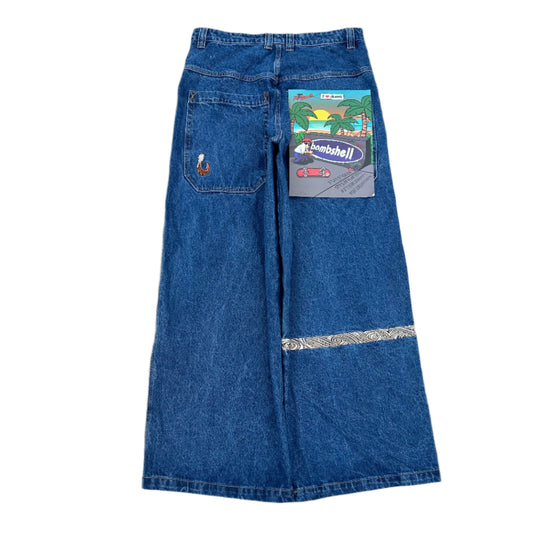 Bombshell Hooks (dark wash)