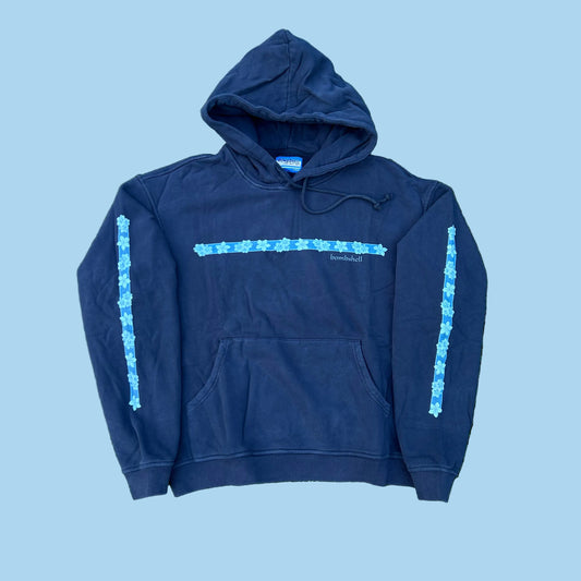 Flower Hoodie (navy)