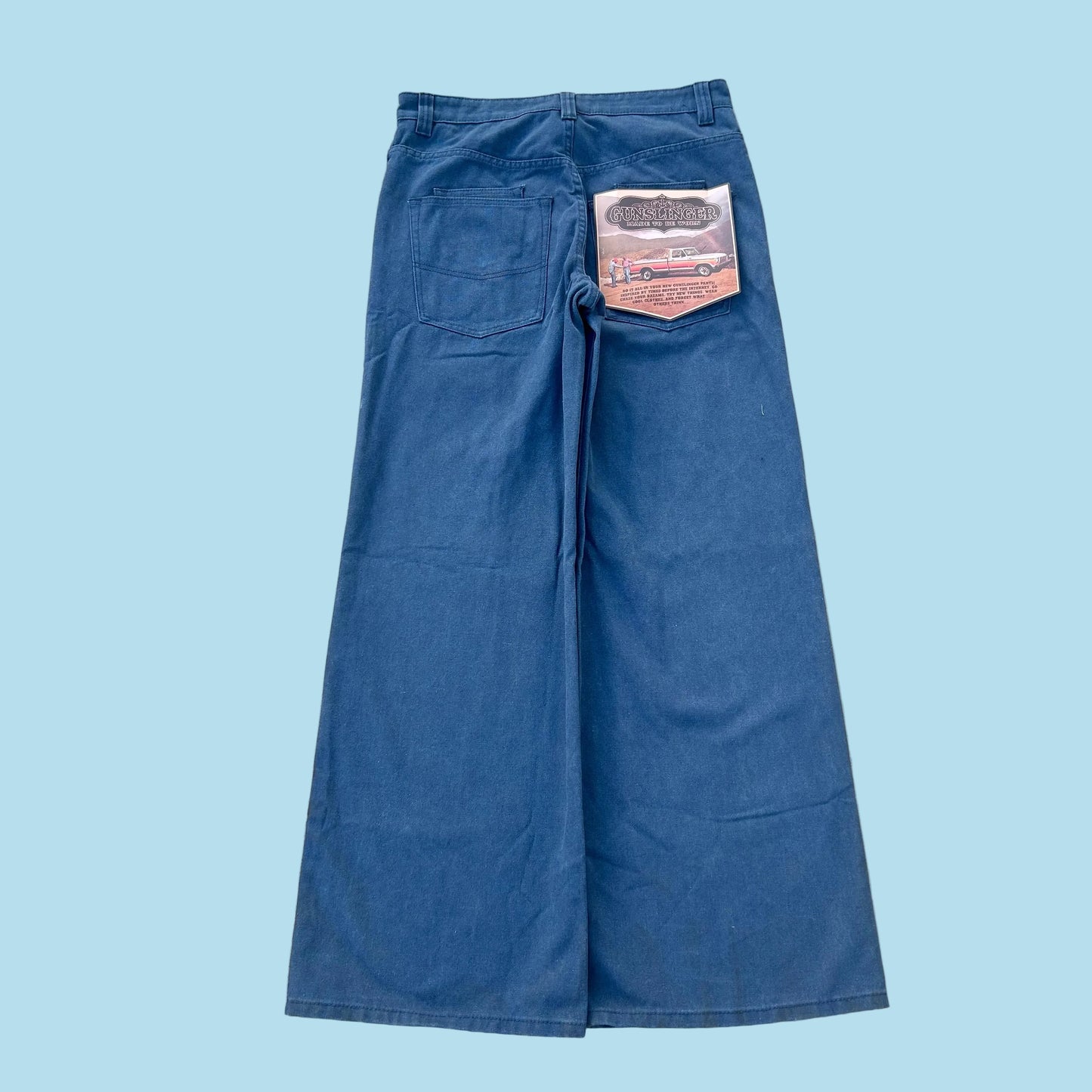 Gunslinger Bison (blue)