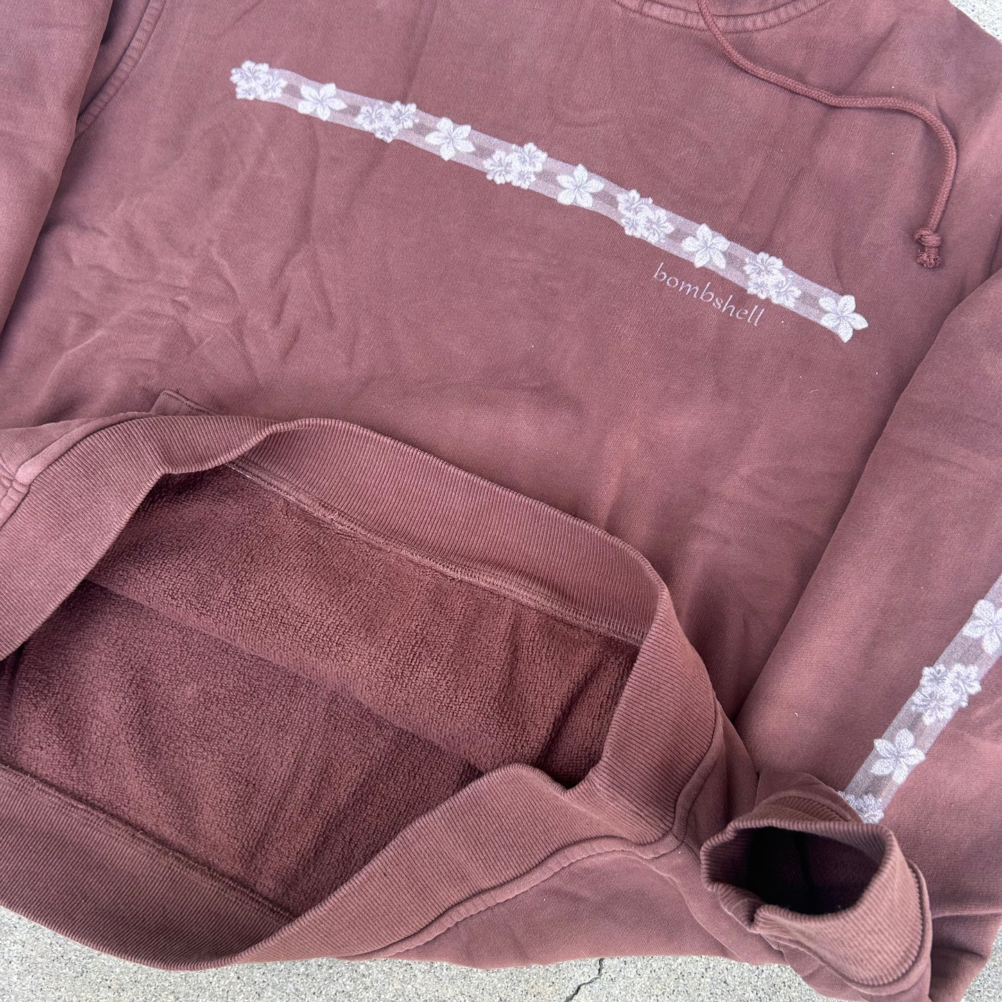 Flower Hoodie (brown)
