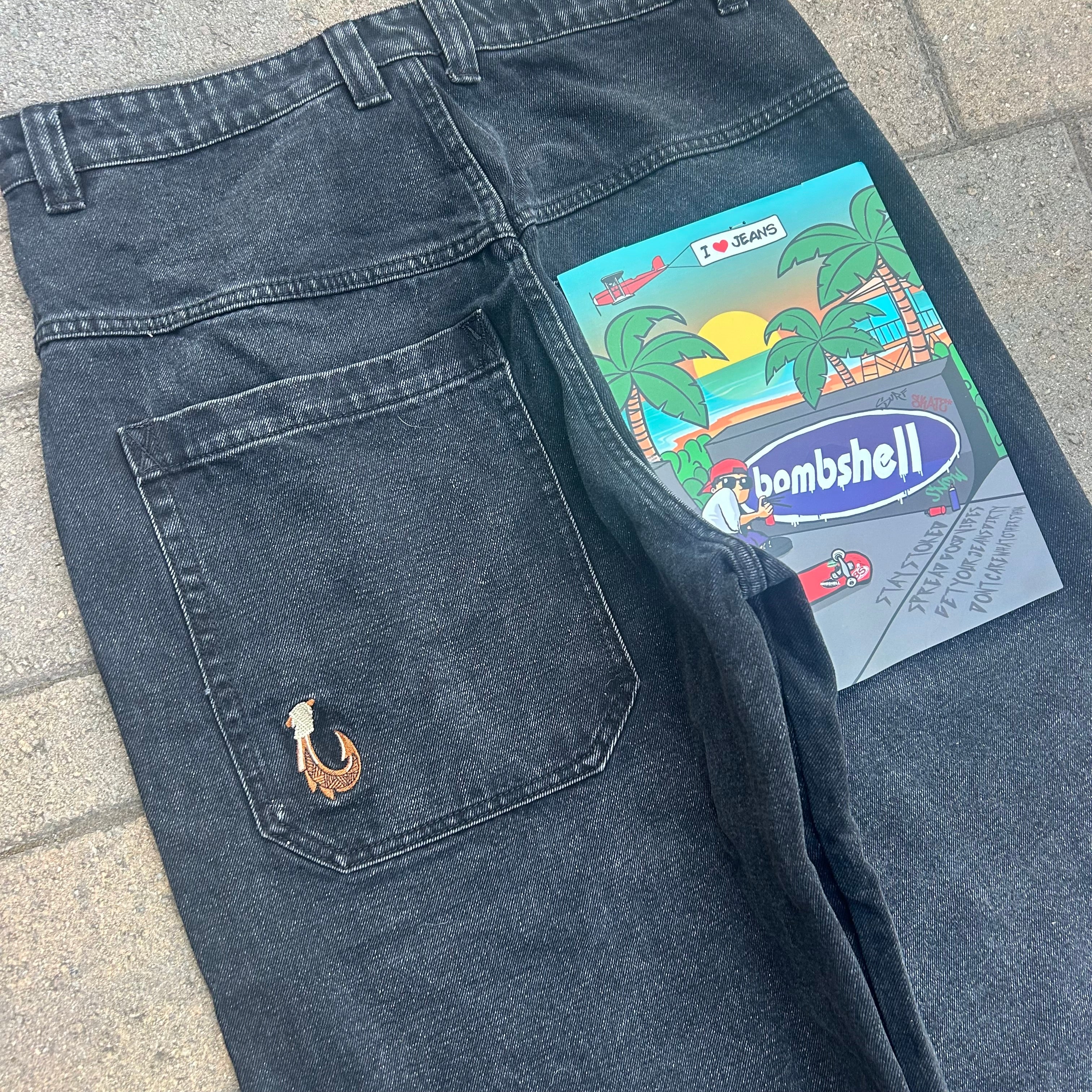 Bombshell Hooks (black) – BOMBSHELL JEANS