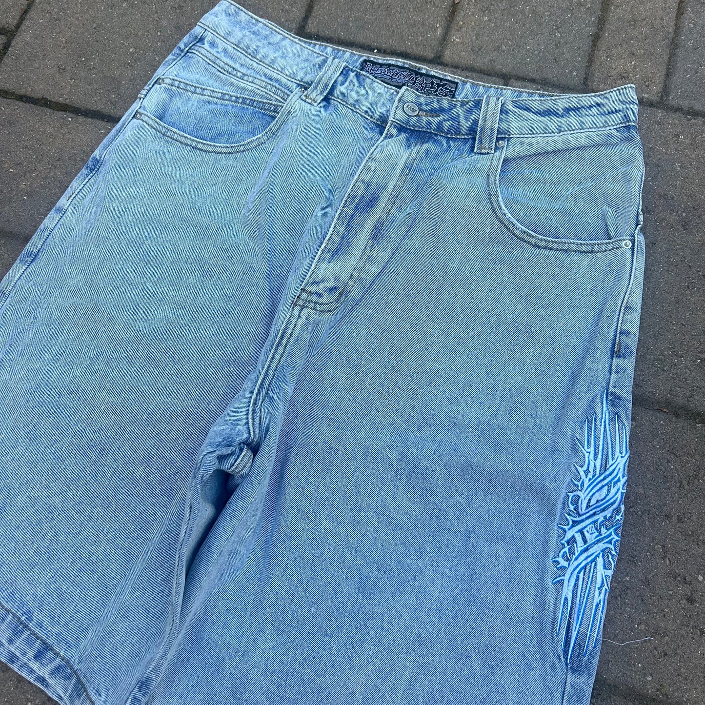 Bat Jorts (light wash)