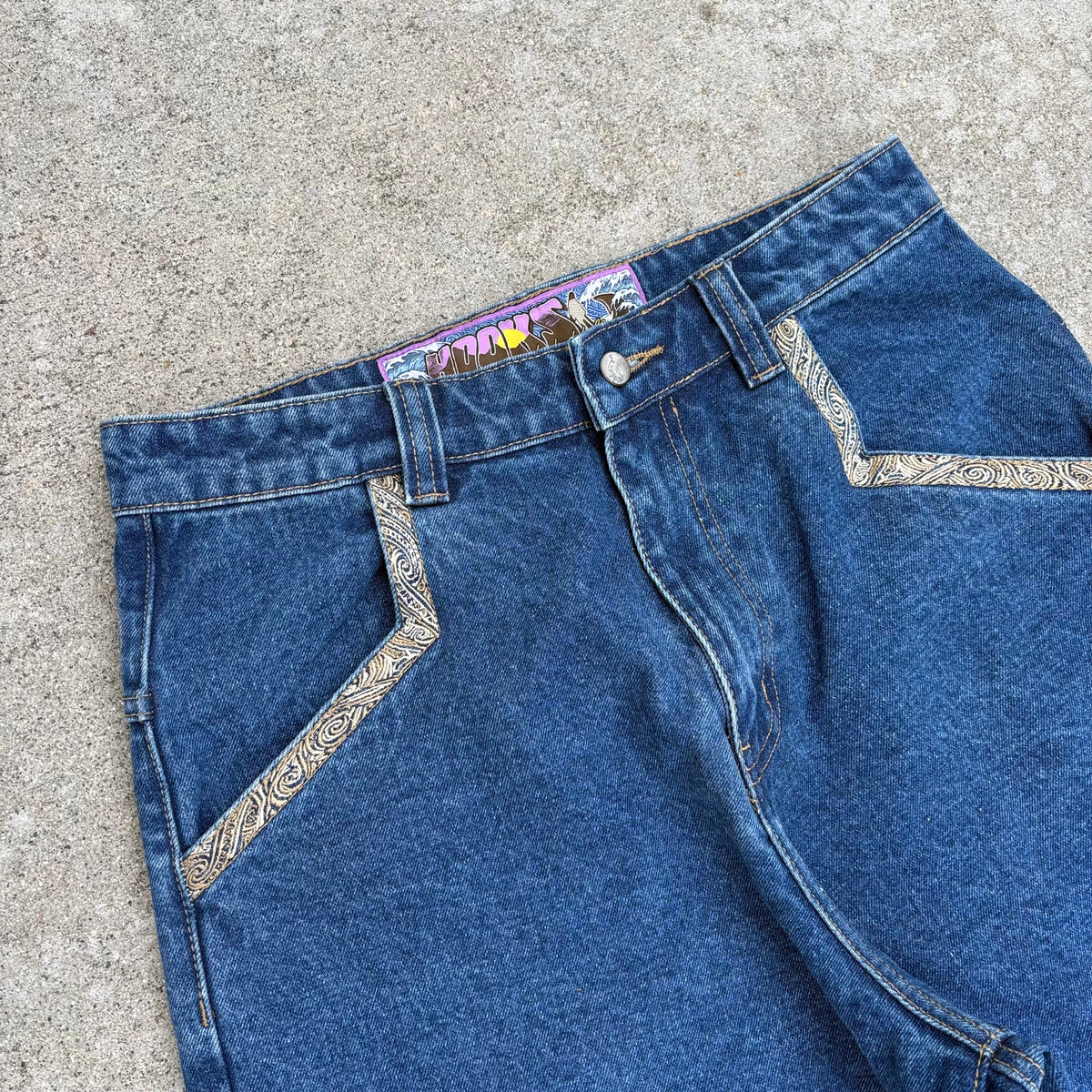 Hook Jorts (dark wash)
