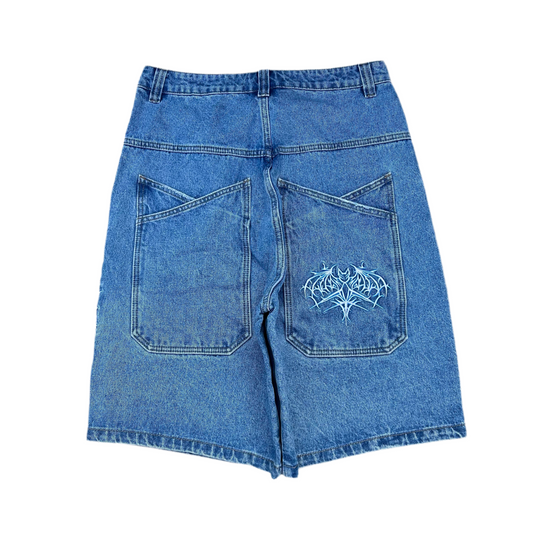 Bat Jorts (mid wash)