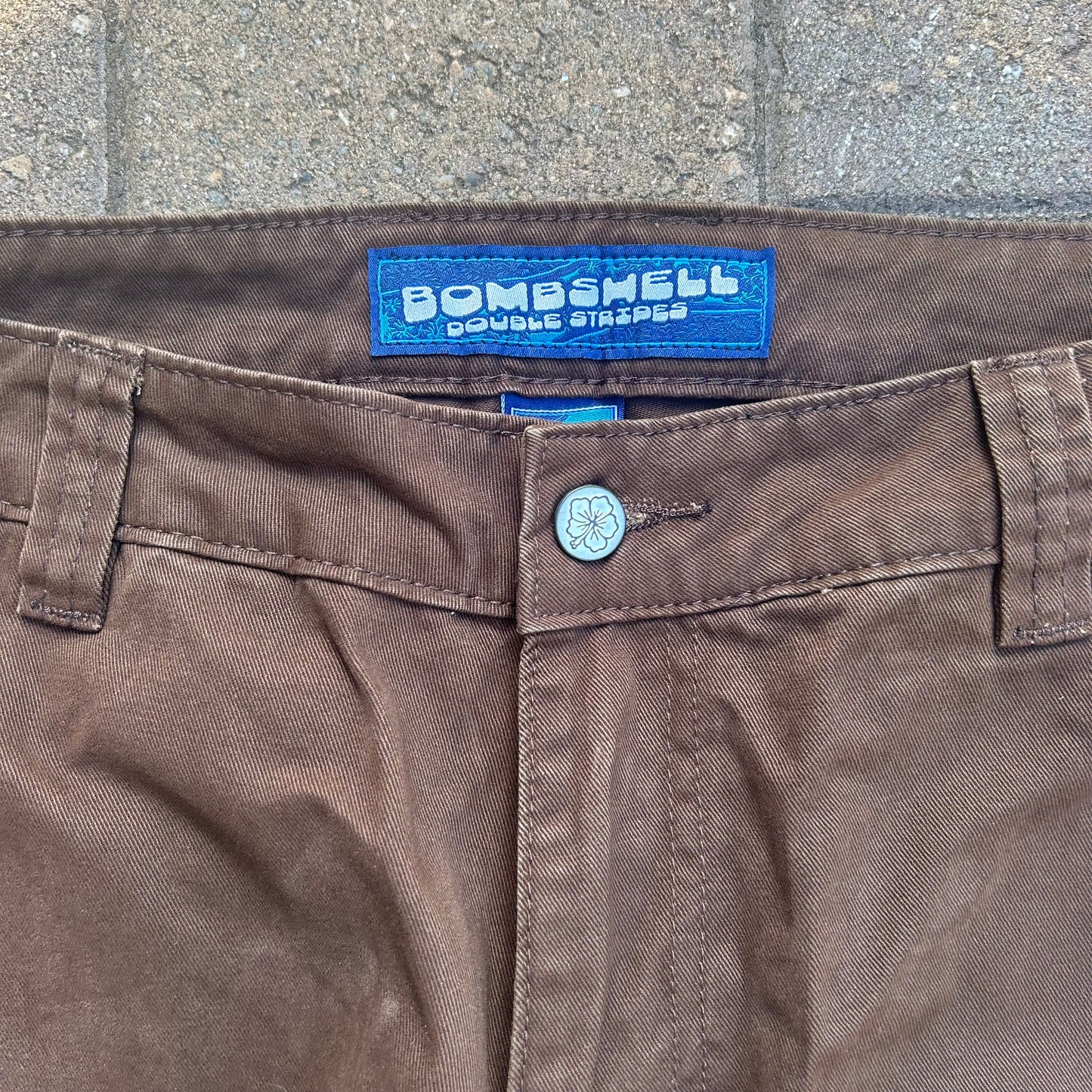 Double Stripes Pants (Brown)