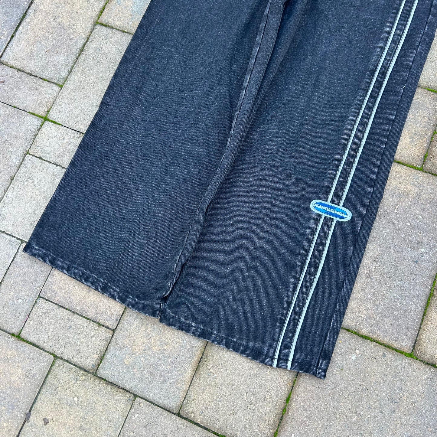 Double Stripes Pants (black)