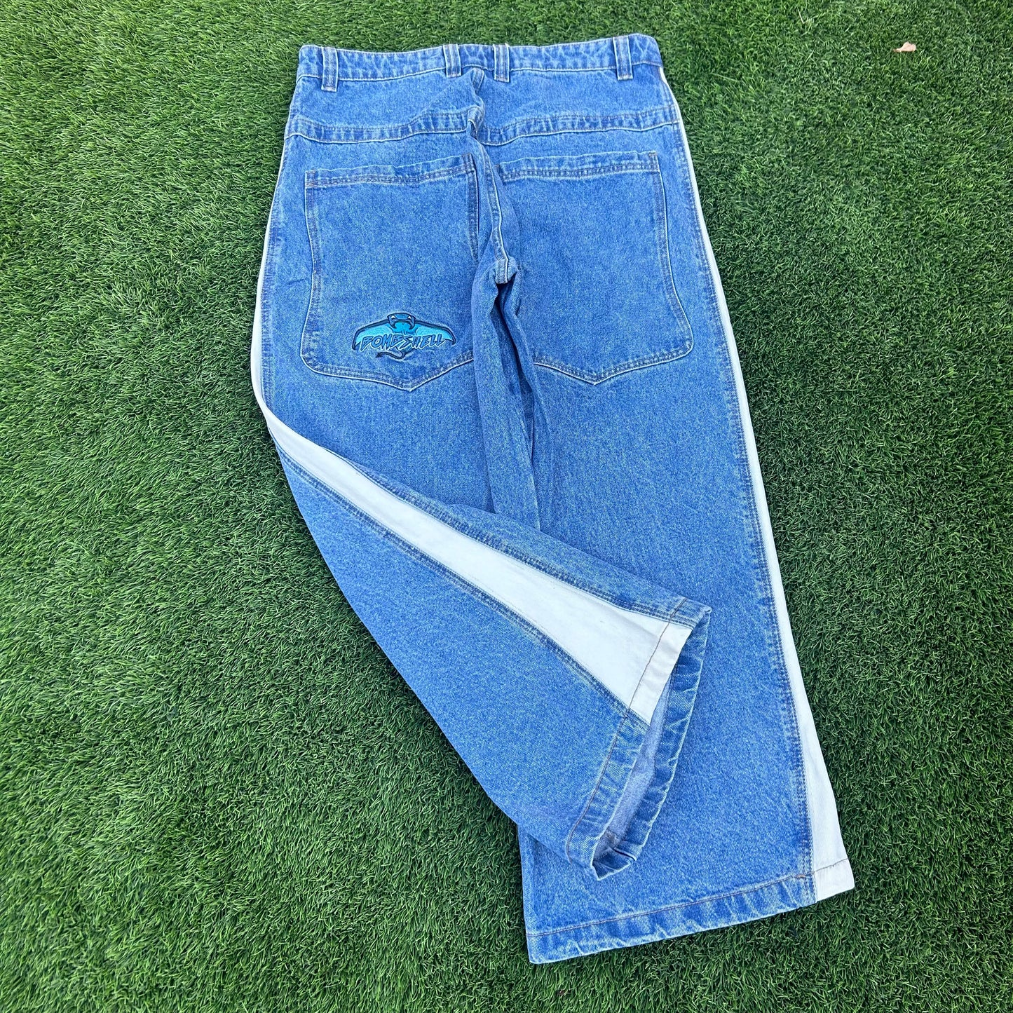 MANTA PANTS (mid wash)