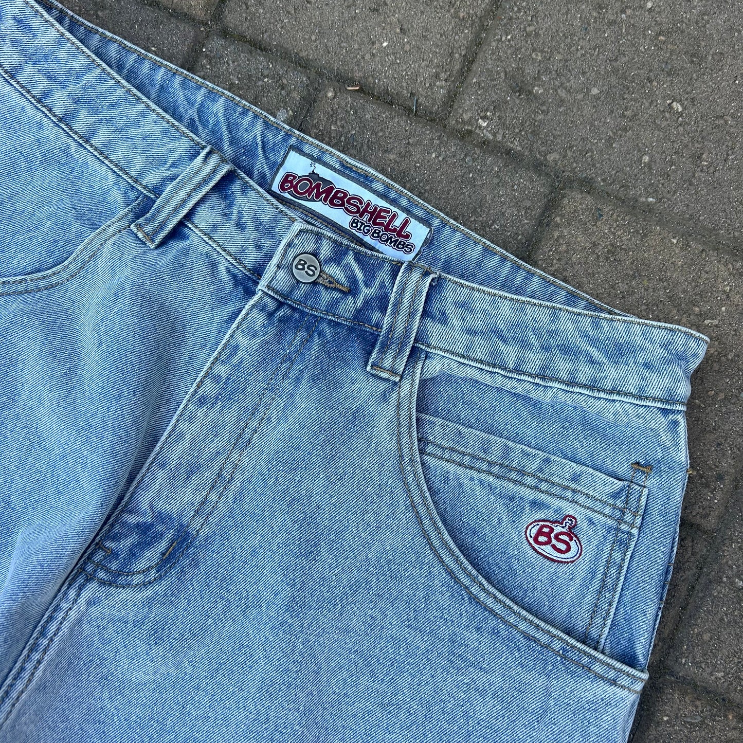 Big Bomb Jorts (light wash)