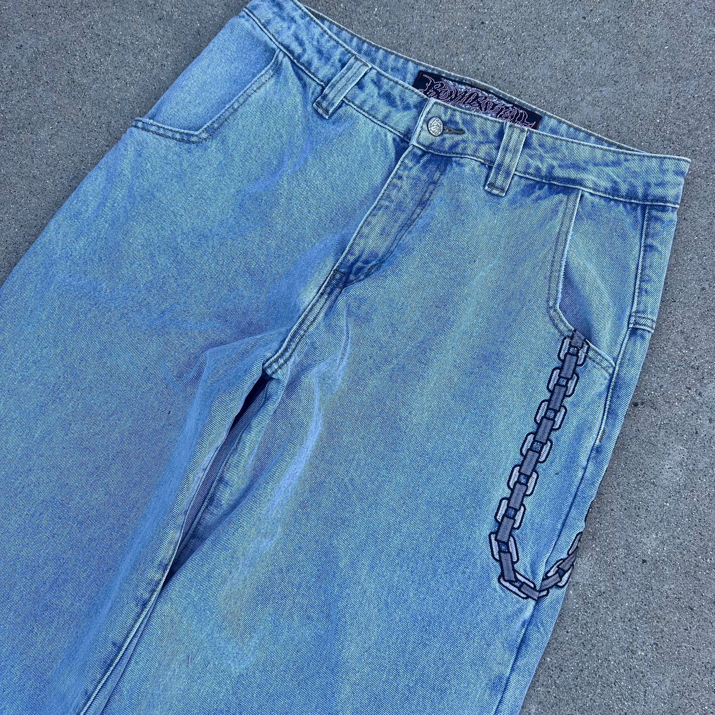 Bombshell Chains (Light Wash)
