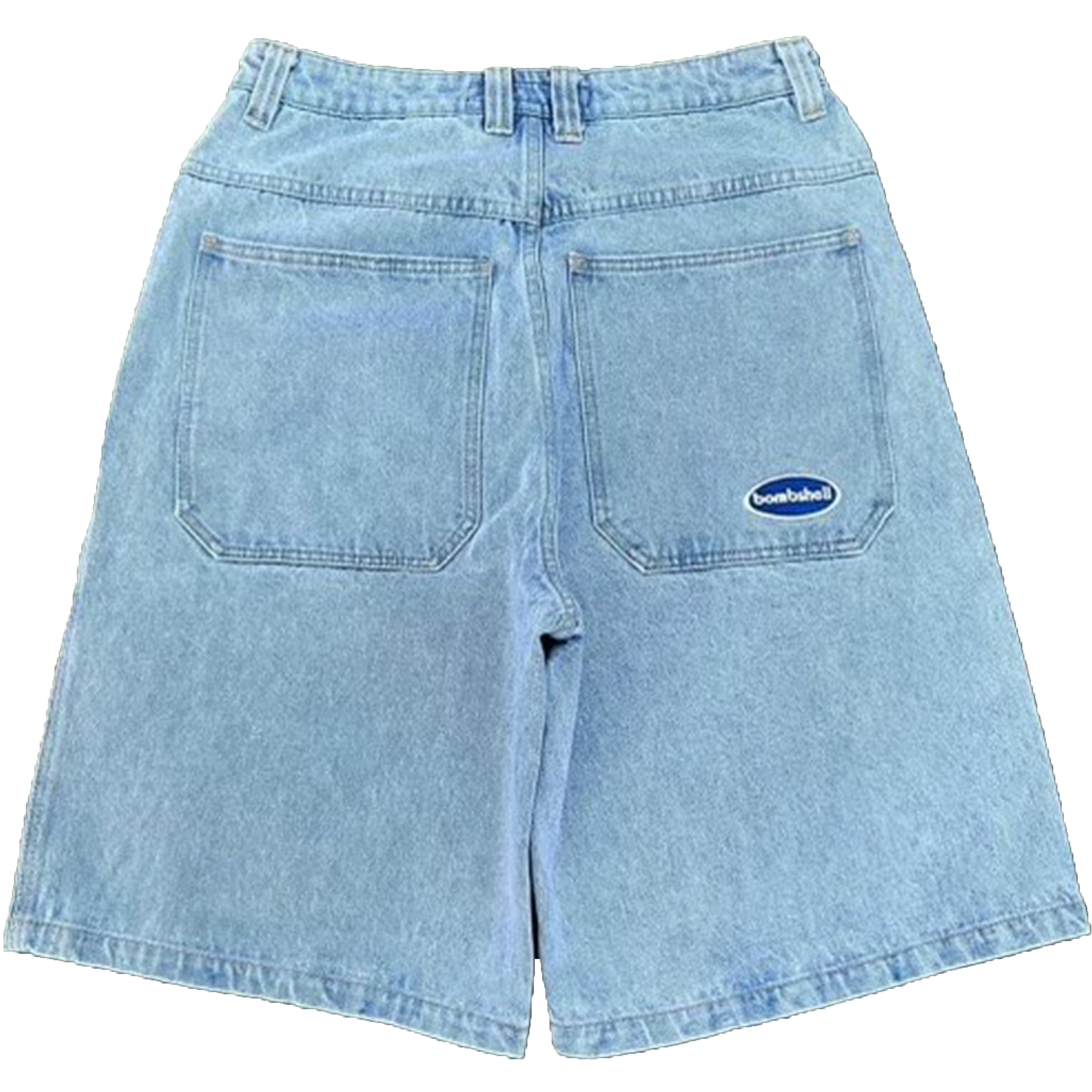 Bombshell Jorts Light Wash